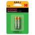 Kodak Oplaadbaar AAA 1000mAh NiMH 2 Eenheden Batterijen
