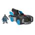 Imaginext Округ Колумбия Transformable Бэтмобиль с игрушечной машинкой Бэтмен запускает снаряды с фигуркой