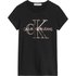 Calvin Klein Monogram Outline Slim T-shirt med korta ärmar