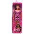 Barbie Fashionista Curvy Vitiligo Con Vestido De Lunares Y Accesorios De Moda De Juguete