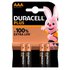 Duracell Piles Alcalines Plus AAA LR03 4 Unités