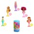 Barbie Muñeca Chelsea Color Reveal Sirenas Arcoíris Sorpresa Revela Sus Colores Con El Agua Con Accesorios De Moda
